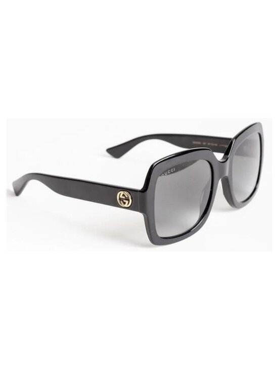 Gucci Grey Gradient Square Sunglasses. GG0036S main image 11